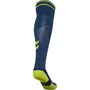 Hummel Element Football Sock - dark denim/lime punch