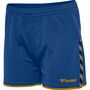 Hummel Hmlauthentic Poly Shorts Woman - true blue/sports yellow