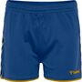 Hummel Hmlauthentic Poly Shorts Woman - true blue/sports yellow