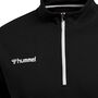 Hummel Hmlauthentic Half Zip Sweatshirt - black/white