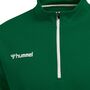 Hummel Hmlauthentic Half Zip Sweatshirt - evergreen