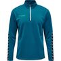 Hummel Hmlauthentic Half Zip Sweatshirt - celestial