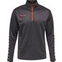 Hummel Hmlauthentic Kids Half Zip Sweatshi - asphalt