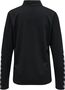 Hummel Hmlauthentic Half Zip Sweatshirt Wo - black/white