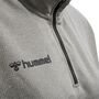 Hummel Hmlauthentic Half Zip Sweatshirt Wo - grey melange