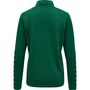 Hummel Hmlauthentic Half Zip Sweatshirt Wo - evergreen