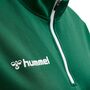 Hummel Hmlauthentic Half Zip Sweatshirt Wo - evergreen