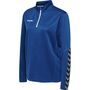 Hummel Hmlauthentic Half Zip Sweatshirt Wo - true blue