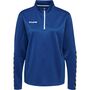 Hummel Hmlauthentic Half Zip Sweatshirt Wo - true blue