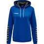 Hummel Hmlauthentic Poly Hoodie Woman - true blue