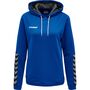 Hummel Hmlauthentic Poly Hoodie Woman - true blue