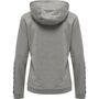 Hummel Hmlauthentic Poly Hoodie Woman - grey melange
