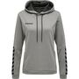 Hummel Hmlauthentic Poly Hoodie Woman - grey melange
