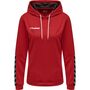 Hummel Hmlauthentic Poly Hoodie Woman - true red