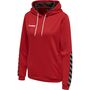 Hummel Hmlauthentic Poly Hoodie Woman - true red