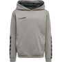 Hummel Hmlauthentic Kids Poly Hoodie - grey melange