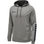 Hummel Hmlauthentic Poly Hoodie - grey melange