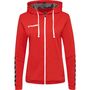 Hummel Hmlauthentic Poly Zip Hoodie Woman - true red