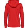 Hummel Hmlauthentic Poly Zip Hoodie Woman - true red
