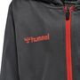 Hummel Hmlauthentic Kids Poly Zip Hoodie - asphalt