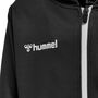 Hummel Hmlauthentic Kids Poly Zip Hoodie - black/white