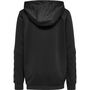 Hummel Hmlauthentic Kids Poly Zip Hoodie - black/white