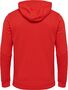 Hummel Hmlauthentic Kids Poly Zip Hoodie - true red