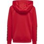 Hummel Hmlauthentic Kids Poly Zip Hoodie - true red
