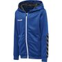 Hummel Hmlauthentic Kids Poly Zip Hoodie - true blue