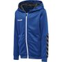 Hummel Hmlauthentic Kids Poly Zip Hoodie - true blue