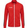 Hummel Hmlauthentic Kids Poly Zip Jacket - true red
