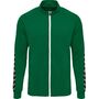 Hummel Hmlauthentic Kids Poly Zip Jacket - evergreen