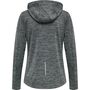 Hummel Hmlselby Zip Hoodie - dark grey melange