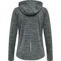 Hummel Hmlselby Zip Hoodie - dark grey melange