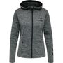 Hummel Hmlselby Zip Hoodie - dark grey melange