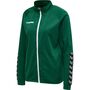Hummel Hmlauthentic Women Poly Zip Jacket - evergreen