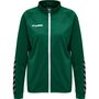 Hummel Hmlauthentic Women Poly Zip Jacket - evergreen