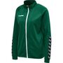Hummel Hmlauthentic Women Poly Zip Jacket - evergreen