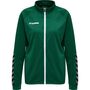 Hummel Hmlauthentic Women Poly Zip Jacket - evergreen