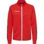 Hummel Hmlauthentic Women Poly Zip Jacket - true red
