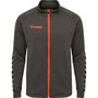 Hummel Hmlauthentic Poly Zip Jacket - asphalt