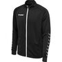 Hummel Hmlauthentic Poly Zip Jacket - black/white