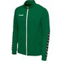Hummel Hmlauthentic Poly Zip Jacket - evergreen
