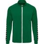 Hummel Hmlauthentic Poly Zip Jacket - evergreen