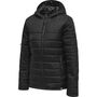 Hummel Hmlnorth Quilted Hood Jacket Woman - black/asphalt