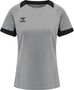 Hummel Hmllead S/S Poly Jersey Women - grey melange