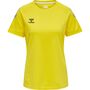 Hummel Hmllead S/S Poly Jersey Women - blazing yellow