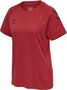 Hummel Hmllead S/S Poly Jersey Women - true red