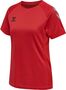 Hummel Hmllead S/S Poly Jersey Women - true red