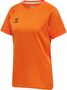 Hummel Hmllead S/S Poly Jersey Women - orange tiger